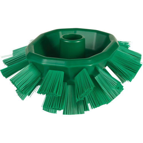 Brosse UST pour cuves, Soies Ferme, Longueur de 7-1/2", Vert NRZ Safety Inc.