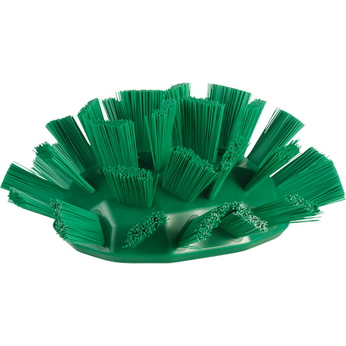 Brosse UST pour cuves, Soies Ferme, Longueur de 7-1/2", Vert NRZ Safety Inc.
