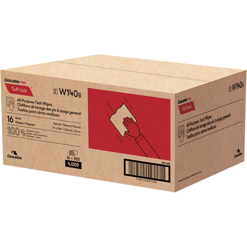 Essuie-tout PRO Tuff-Job pour mamelle, Tout usage, 10-1/4" lo x 9-1/8" la NRZ Safety Inc.