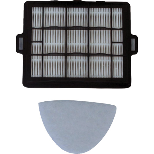 Ensemble de pr&eacute;filtre HEPA pour moteur et filtre d'&eacute;chappement en mousse pour aspirateur sac-&agrave;-dos Ergo et Ergo Pro NRZ Safety Inc.