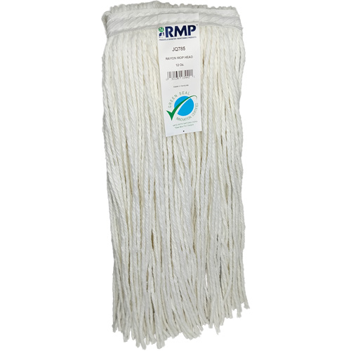 T&ecirc;te de vadrouille &eacute;troite &agrave; 4 plis, Rayonne, 12 oz, Style Coup&eacute; NRZ Safety Inc.