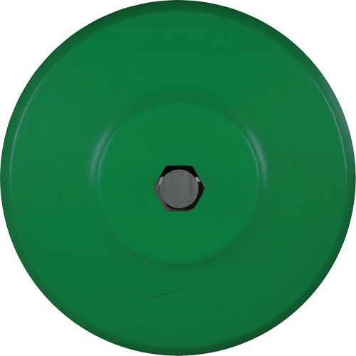 HyDrive Round Drill Brush, Extra Stiff Bristles, 3-1/10" Long, Green NRZ Safety Inc.