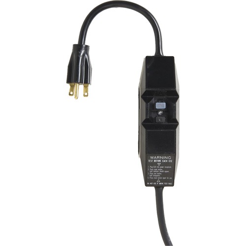 Bloc dalimentation 120 V avec dispositif de protection contre les fuites de courant pour tapis industriels PRO NRZ Safety Inc.