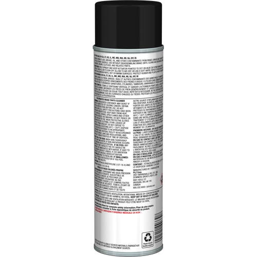 Pro Line Brake Parts Cleaner with Ultra Low VOC, Aerosol Can NRZ Safety Inc.