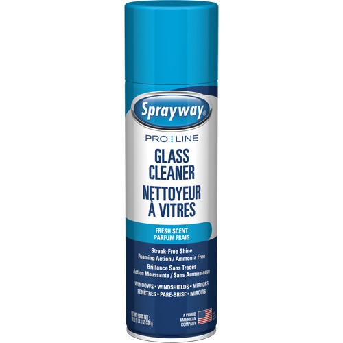 Ammonia-Free Pro Line Glass Cleaner with Fresh Scent, 19 oz., Aerosol Can NRZ Safety Inc.