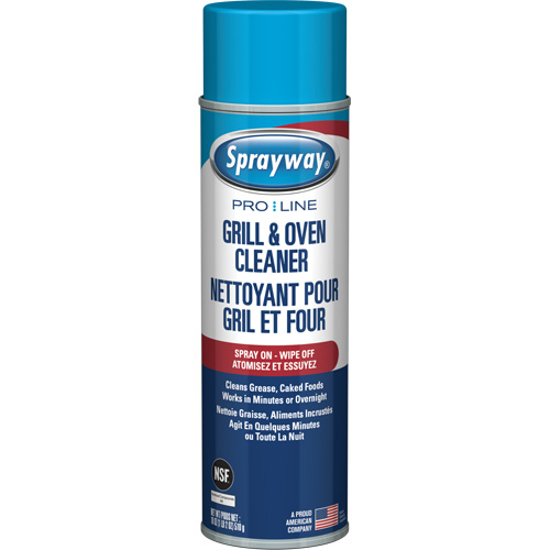 Nettoyant industriel pour grills et fours, 20 oz, Canette a&eacute;rosol NRZ Safety Inc.