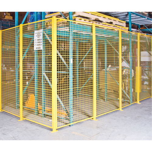 Composantes pour partitions & cloisons grillag&eacute;es - Montants universels, 10-1/4' h NRZ Safety Inc.