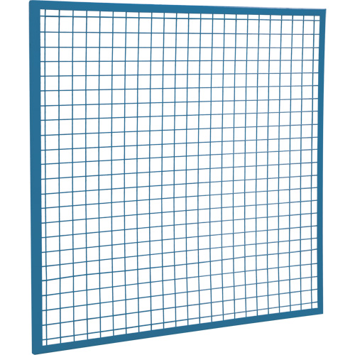 Wire Mesh Partition Components - Panels, 4' H x 4' W NRZ Safety Inc.