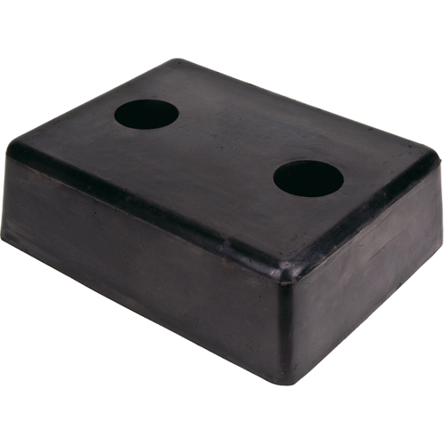 Molded Dock Bumpers, Rubber, 13" W x 4" D x 10" H NRZ Safety Inc.