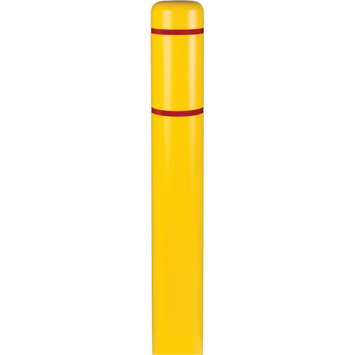 Capuchons en polyethylene pour borne de protection, 6-5/8" dia. x 60" l, Jaune NRZ Safety Inc.