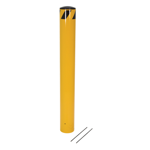 Bornes &agrave; couler, Acier, 36-1/2" h x 5-9/16" la, Jaune NRZ Safety Inc.