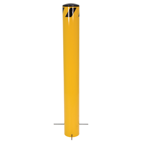 Bornes &agrave; couler, Acier, 36-1/2" h x 5-9/16" la, Jaune NRZ Safety Inc.
