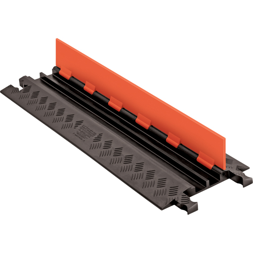 Guard Dog&reg; Low Profile Cable Protector, 2 Channels, 36" L x 11.94" W x 1.25" H NRZ Safety Inc.