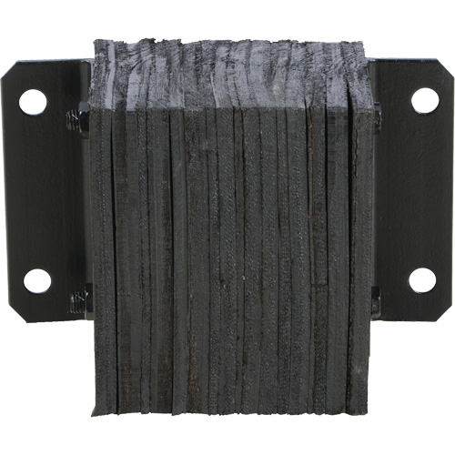 Butoir de quai lamell&eacute;, Horizontal, Caoutchouc, 12" la x 6" p x 10" h NRZ Safety Inc.