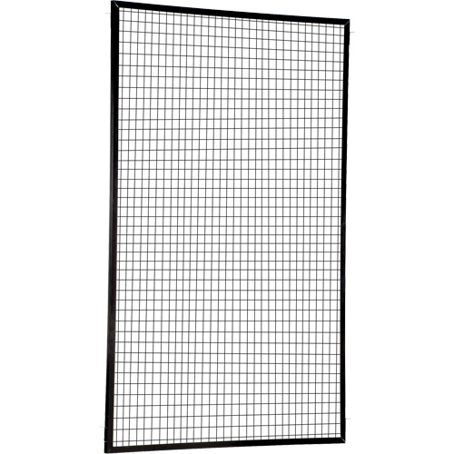 Panneau de protection p&eacute;rim&eacute;trique ajustable, 8' h x 5' la, Noir NRZ Safety Inc.