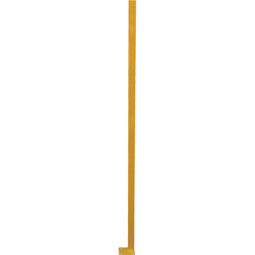 Poteau de protection de coin p&eacute;rim&eacute;trique ajustable, 4" la x 72" h, Jaune NRZ Safety Inc.