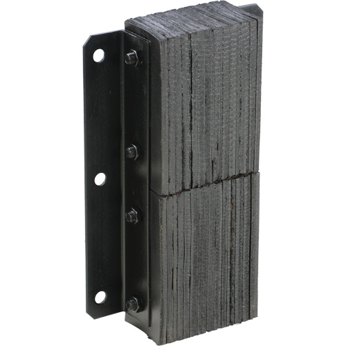 Butoir de quai lamell&eacute;, Vertical, Caoutchouc, 13-1/4" la x 4-1/2" p x 20" h NRZ Safety Inc.