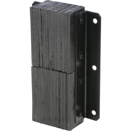 Butoir de quai lamell&eacute;, Vertical, Caoutchouc, 13-1/4" la x 4-1/2" p x 20" h NRZ Safety Inc.