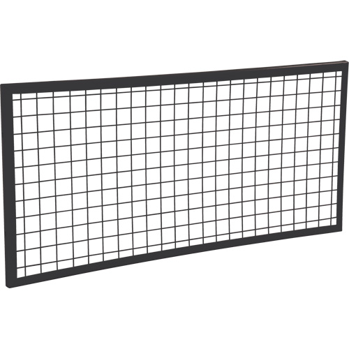 Wire Mesh Partition Panel, 2' H x 4' W NRZ Safety Inc.