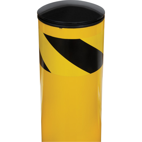 Butoir de s&eacute;curit&eacute;, Acier, 36" h x 5-1/2" la, Jaune NRZ Safety Inc.