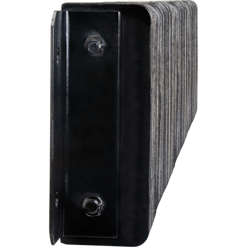 Laminated Dock Bumpers, Horizontal, Rubber, 36" W x 4" D x 12" H NRZ Safety Inc.