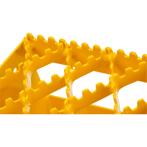 Cales-roue pour la glace, Acier, Jaune, 8-1/16" la x 10-5/8" p x 8-13/16" h NRZ Safety Inc.