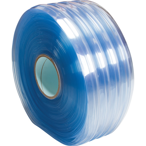 Low-Temperature Ribbed Strip Curtain, 164' x 8" x 0.080" NRZ Safety Inc.
