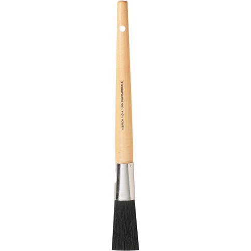 Birch Brush, Black China, Wood Handle, #4 Width NRZ Safety Inc.