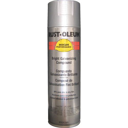 Bright Galvanizing Compound Spray, Aerosol Can NRZ Safety Inc.