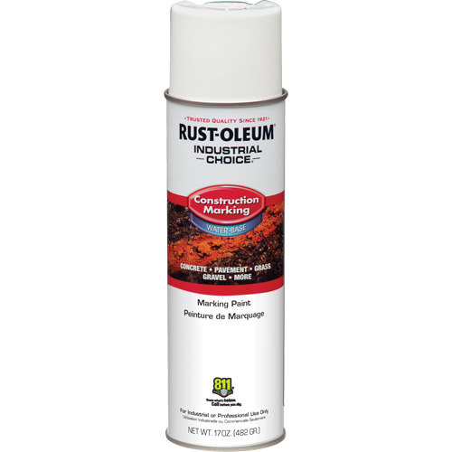 Peinture de marquage &agrave; base d'eau, 17 oz, Canette a&eacute;rosol NRZ Safety Inc.