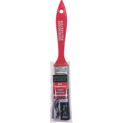 All-Purpose Paint Brush, Polyester, Plastic Handle, 1" Width NRZ Safety Inc.