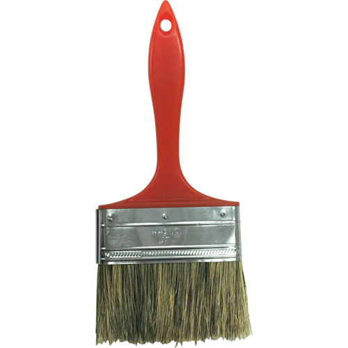 Industrial Grey Bristle Paint Brush, Bristle, Plastic Handle, 4" Width NRZ Safety Inc.
