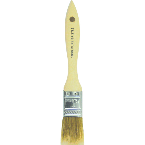 Chip Paint Brush, Bristle, Wood Handle, 1" Width NRZ Safety Inc.
