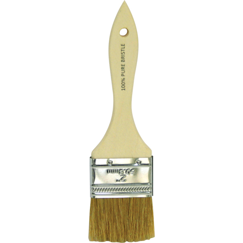 Chip Paint Brush, Bristle, Wood Handle, 2" Width NRZ Safety Inc.