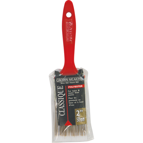 Classic Paint Brush, Polyester, Plastic Handle, 2" Width NRZ Safety Inc.