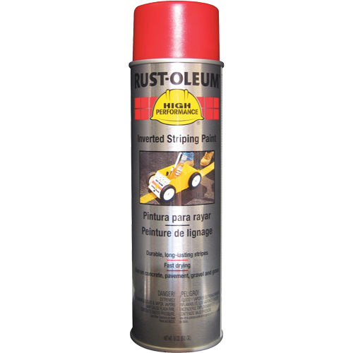 2300 System Inverted Striping Paint, Red, 18 oz., Aerosol Can NRZ Safety Inc.