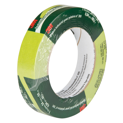 Painter's Masking Tape 205, 24 mm (1") x 55 m (180'), Green NRZ Safety Inc.
