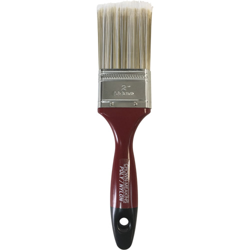 Semi-Pro Paint Brush, Poly/Nylon, Wood Handle, 2" Width NRZ Safety Inc.