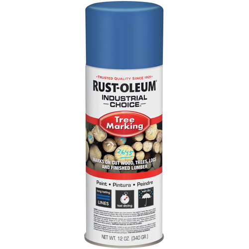 Peinture pour le marquage des arbres Industrial Choice T1600, Bleu, 16 oz NRZ Safety Inc.