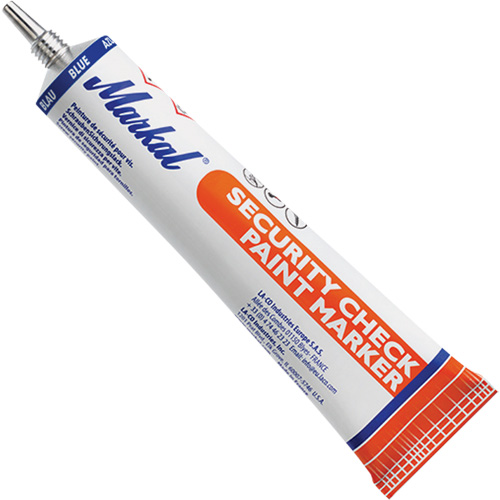 Security Check Paint Marker, 1.7 oz., Tube, Blue NRZ Safety Inc.
