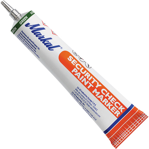 Marqueur de peinture de contr&ocirc;le de s&eacute;curit&eacute;, 1,7 oz, Tube, Vert NRZ Safety Inc.