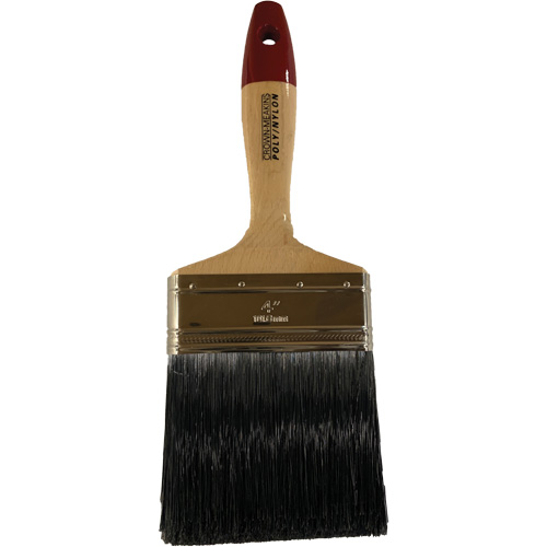 Paint Brush, Poly/Nylon, Wood Handle, 4" Width NRZ Safety Inc.