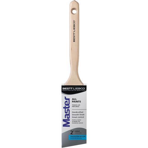 Master Angle Sash Brush, Poly/Nylon, Wood Handle, 2" Width NRZ Safety Inc.
