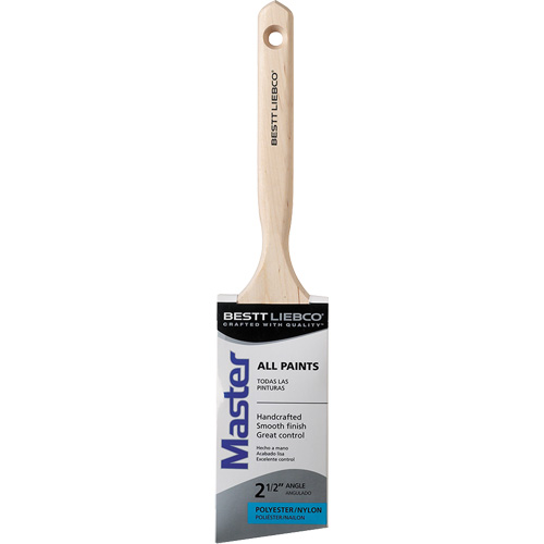 Master Angle Sash Brush, Poly/Nylon, Wood Handle, 2-1/2" Width NRZ Safety Inc.