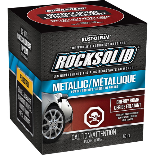 Additifs de poudre m&eacute;tallique RockSolid, 60 ml, Bouteille, Cerise &eacute;clatant NRZ Safety Inc.