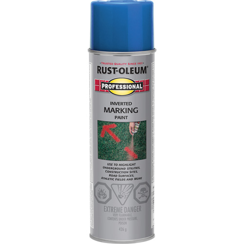 Peinture de marquage renvers&eacute; en a&eacute;rosol, Canette a&eacute;rosol NRZ Safety Inc.
