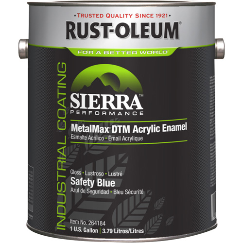 &eacute;mail acrylique DTM Sierra Performance MetalMax Plus, Gallon, Bleu NRZ Safety Inc.