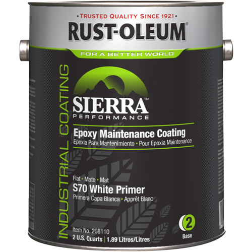 Composant de base pour appr&ecirc;t acrylique &eacute;poxydique &agrave; base d'eau Sierra Performance S70/S71, Gallon, Blanc NRZ Safety Inc.