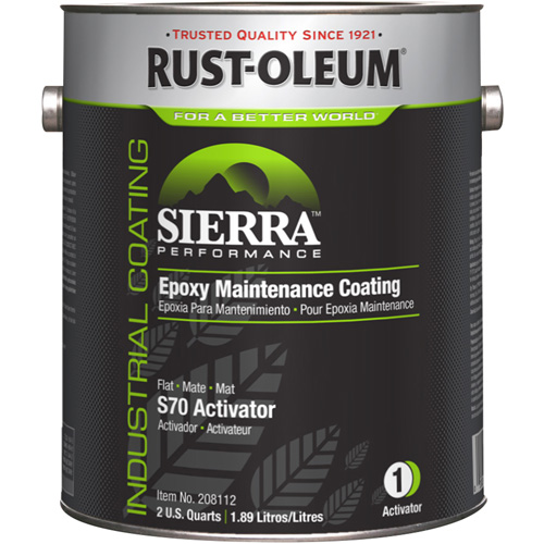 Sierra Performance S70/S71 Water-Based Epoxy Acrylic Primer Activator, Gallon, White NRZ Safety Inc.