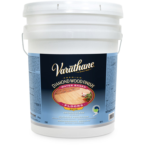 Varathane&reg; Diamond Wood Finish&reg; Floors, 18.9 L, Clear, Satin NRZ Safety Inc.